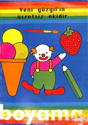 1980's Yeni Yüzyıl Eki – Tay Yayınları Boyama Kitabı NDR101899 - Gökçekoleksiyon