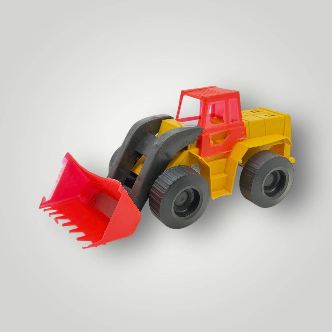 1980's Yerli Üretim Plâstik Oyuncak Dozer (Sıfır Ürün) AOB5083 - 1