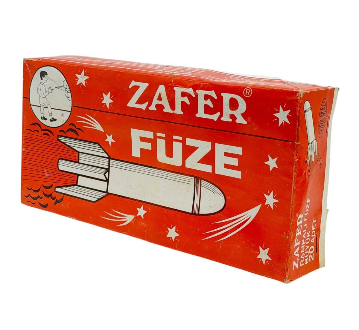 1980's Zafer Rampalı Büyük Boy Füze (Dolu Kutu) AOB5347 - 2