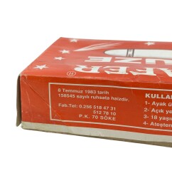 1980's Zafer Rampalı Büyük Boy Füze (Dolu Kutu) AOB5347 - 3