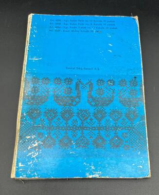 1982 Tarihli Domino Nakış İplikleri Renk Kartelası AOB3460 (N) - 2