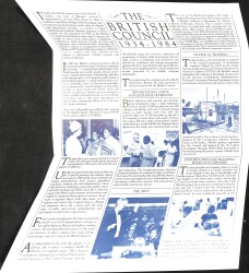 1984 British Council 1934-1984 Royal Mail Hatıra Pul Seti - Orjinal Föyüyle PPT2365 - 3