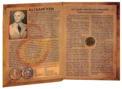 1987 - Galatasaray Spor Kulubü Ali Sami Yen 1886-1951 Özel Kit İçerisinde Altın Hatıra Madalyon MVMG1 # - 2