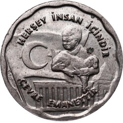 1990 Çevre Koruma Madalyonu MVM826 - Gökçekoleksiyon