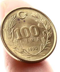 1990 Yılı 100 Lira - ÇİL TCM3171 - 2