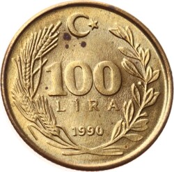1990 Yılı 100 Lira - ÇİL TCM3171 - 4