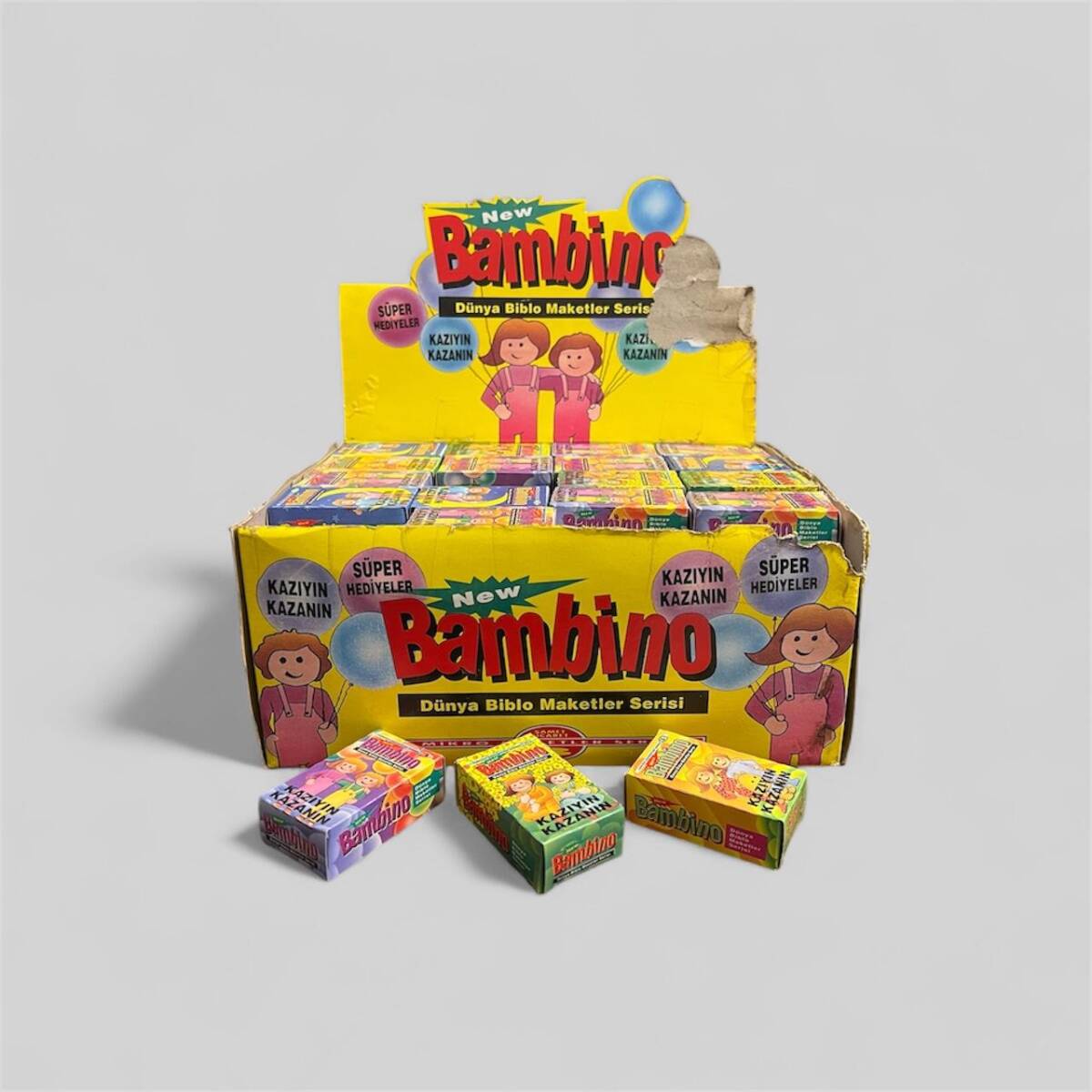 1990'lar Bambino Kazı-Kazan Dünya Biblo Maketler Serisi 1990#SKZ242 - 3