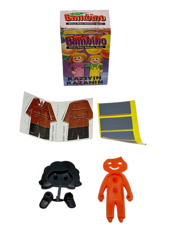 1990'lar Bambino Kazı-Kazan Dünya Biblo Maketler Serisi 1990#SKZ242 - 2