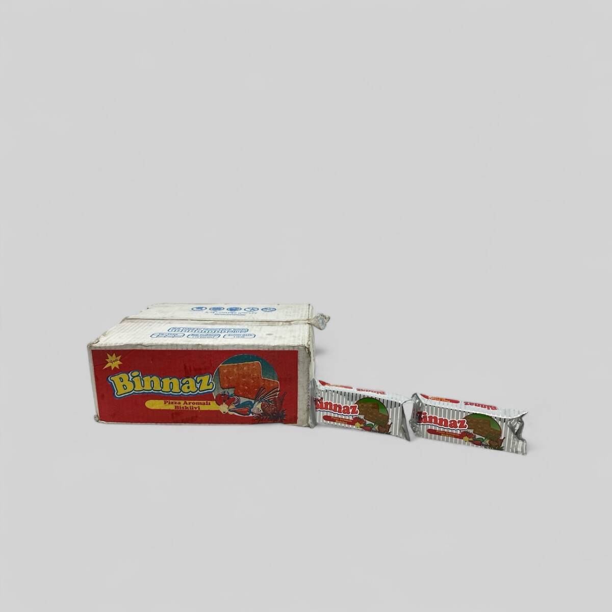 1990'lar Binnaz Pizza Aromalı Bisküvi AOB4333 (N) - 1
