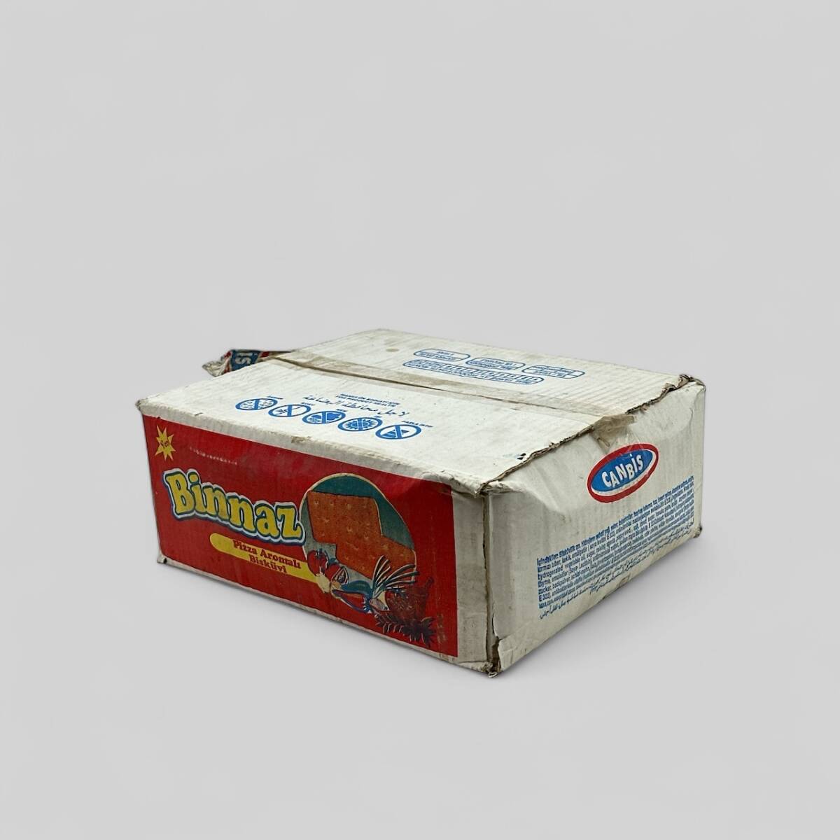 1990'lar Binnaz Pizza Aromalı Bisküvi AOB4333 (N) - 5