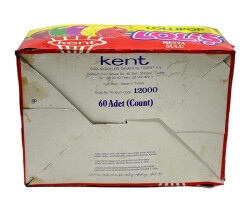 1990'lar Kent Loliş Meyva Sulu Dil Bonbon Lollipop Şeker (N) AOB4376 - 2