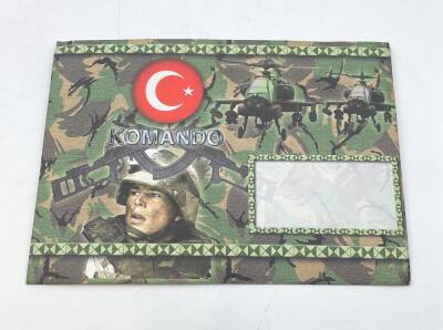 1990lar Komando Mektubu - İçerisi Kartpostallı AOB3385 (N) - 1