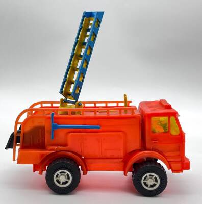 1990lar Türk Malı Dönemin İtfaiyesi Turbo Ford İbareli Üst Kısmı Hareketli AOB3510 (N) - 3