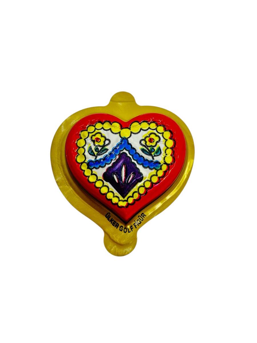 1990'lar Ülker Kalp Figürlü Çikolata AOB4472 (N) - 1