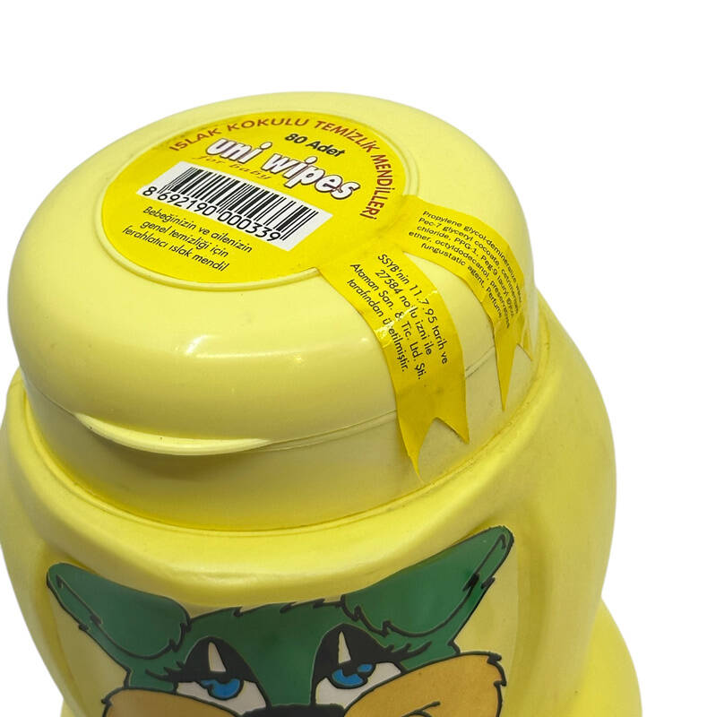  Uni Wipes Alkolsüz Islak Kokulu Temizlik Mendilleri 1990s (Dolu Ürün) AOB4702 - 3
