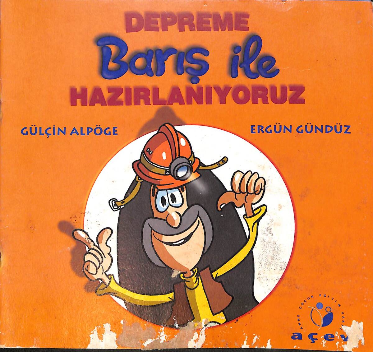 1990's Açev Yayınları - Depreme Barış İle Hazırlanıyoruz NDR101914 - 1