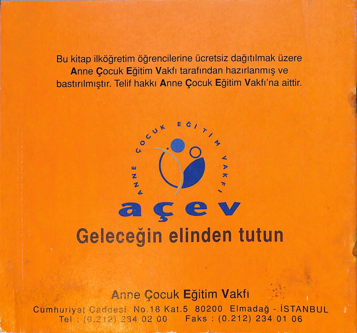 1990's Açev Yayınları - Depreme Barış İle Hazırlanıyoruz NDR101914 - 3