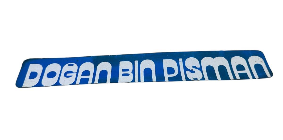 1990's Araba Arkası Doğan Bin Pişman Yazı Sticker AKS1784 - 1