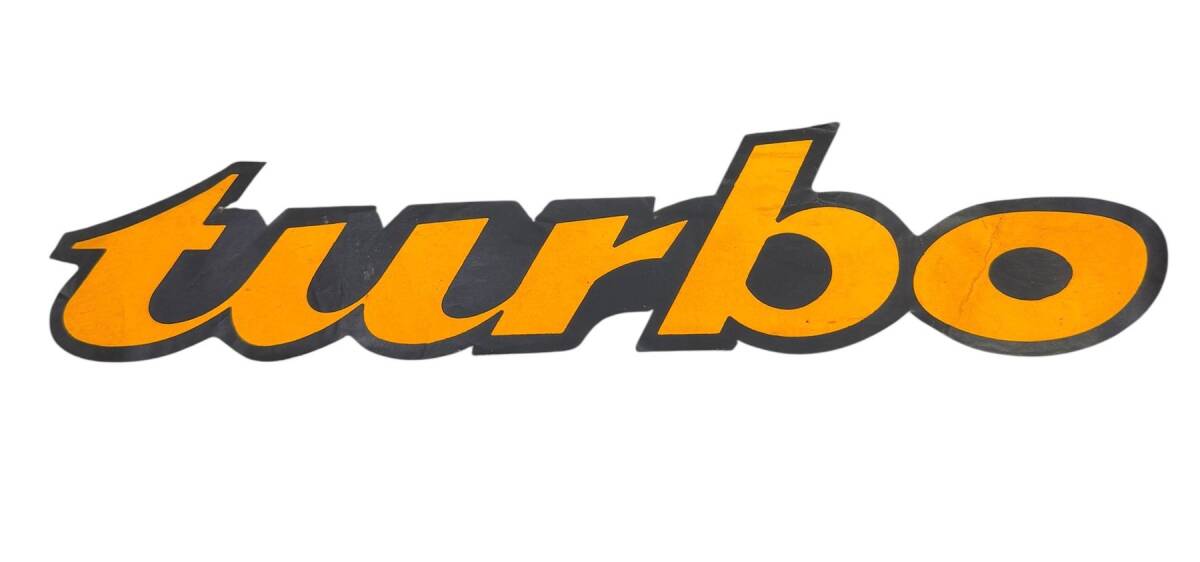 1990's Araba Arkası Turbo Yazı Sticker AKS1818 - 1