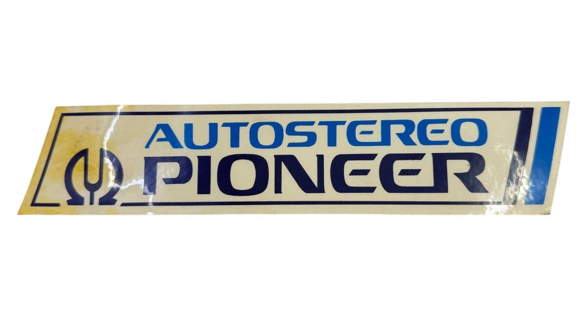 1990's Autostereo Pioneer Araç Cam Yazı Sticker AKS1820 - 1