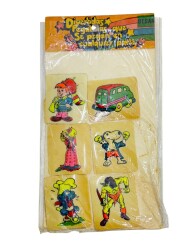 1990's Besan Cips Kabartma Stickerları AOB5207 - 1