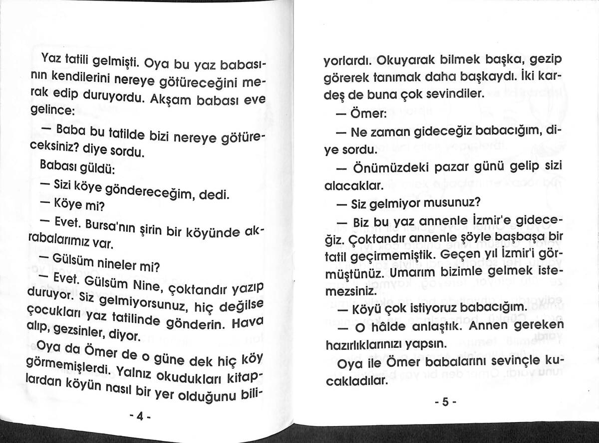 1990's Bizim Öyküler Dizisi - Ömer İle Oya Köyde NDR102475 - 2