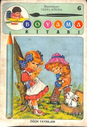 1990's Boyama Kitabı NDR100168 - Gökçekoleksiyon