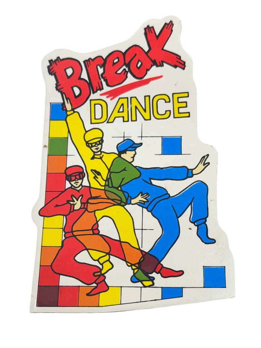 1990's Break Dance Retro Hip-Hop Sticker Çıkartma AKS2077 - 1