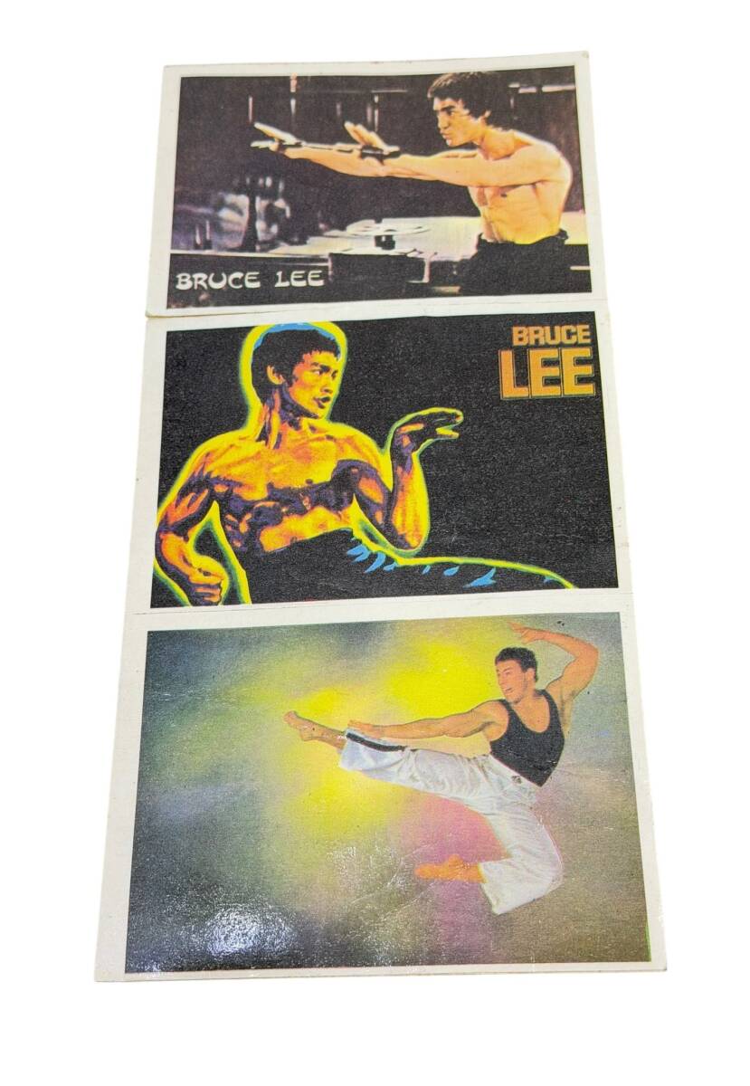 1990's Bruce Lee 3'lü Sticker Çıkartma AKS2031 - 1