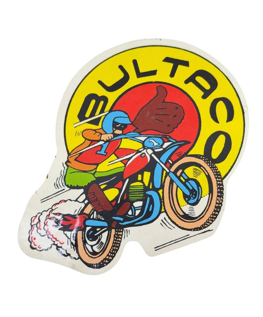 1990's Bultaco Retro Motorsiklet Sticker Çıkartma AKS2080 - 1