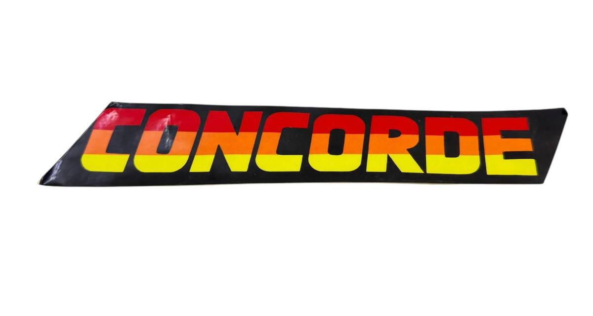 1990's Concorde Araba Arkası Sticker AKS1780 - 1