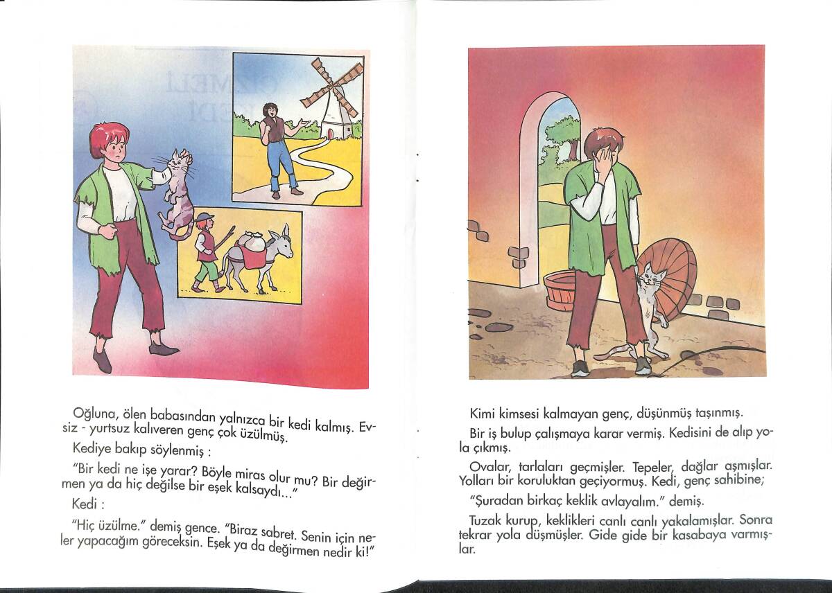 1990's Damla-Duygu Dizisi 8 Çizmeli Kedi NDR100088 - 2