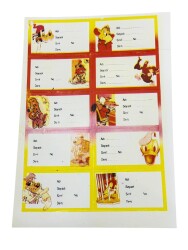 1990's Disney Okul Etiketi Sticker AKS2131 - Gökçekoleksiyon