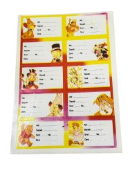 1990's Disney Okul Etiketi Sticker AKS2133 - Gökçekoleksiyon