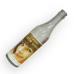 1990s Eda Lükör Şarabı 35cl Turhal / Tokat Boş Şişe 350krş #AOB5132 - Gökçekoleksiyon