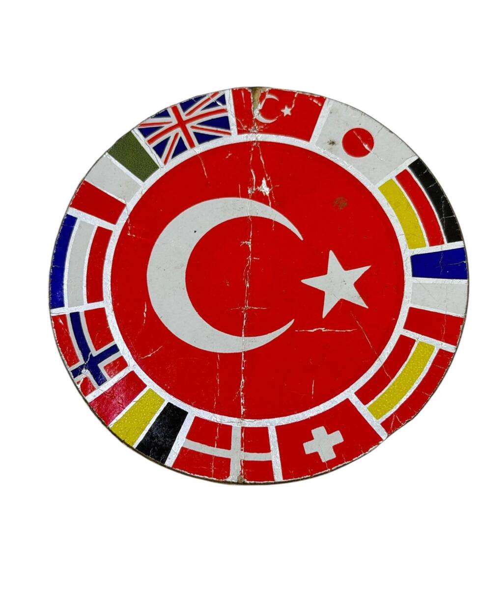1990's Dünya Ülkeleri Bayrakları Sticker Çıkartma AKS2002 - 1