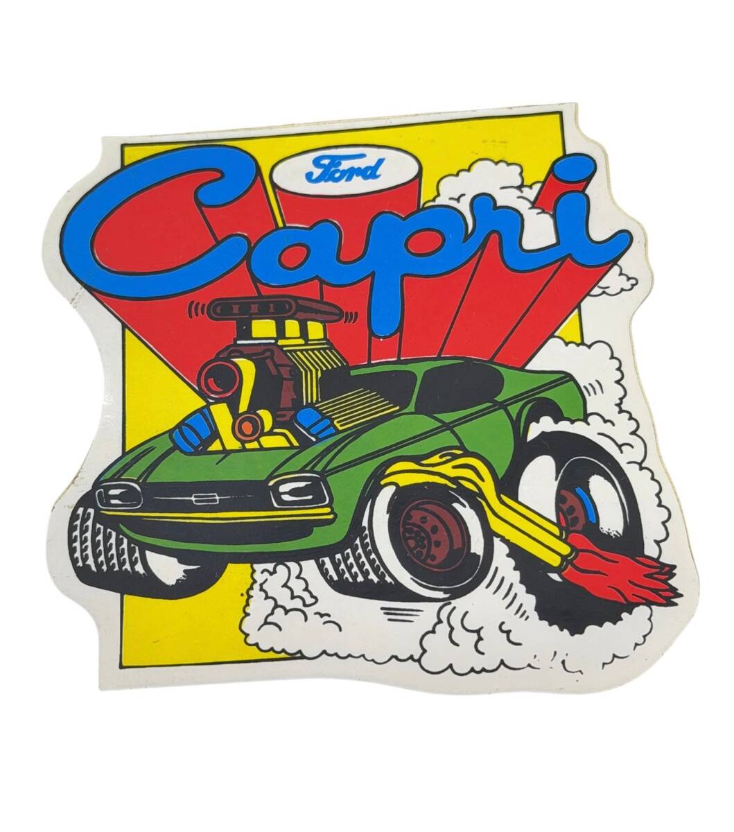 1990's Ford Capri Retro Sticker Çıkartma AKS2092 - 1