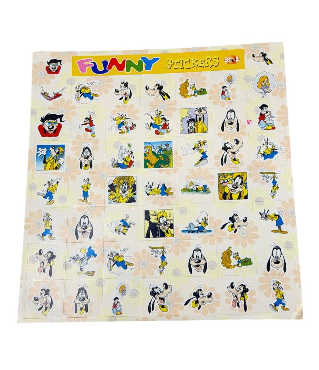 1990's Funny Stickers Goofy Karakter 51'li Sticker Çıkartma AKS2128 - 1