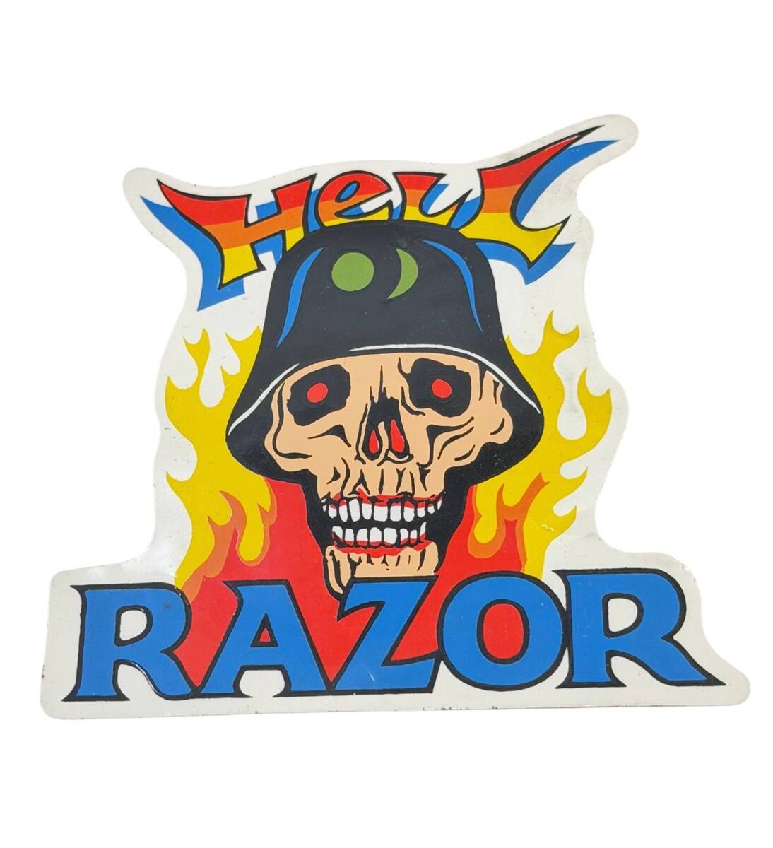 1990's Hell Razor Retro Sticker Çıkartma AKS2081 - 1