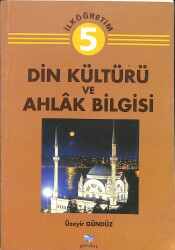1990's İlköğretim 5.Sınıf Din Kültürü Ve Ahlâk Bilgisi Ders Kitabı NDR102064 - Gökçekoleksiyon