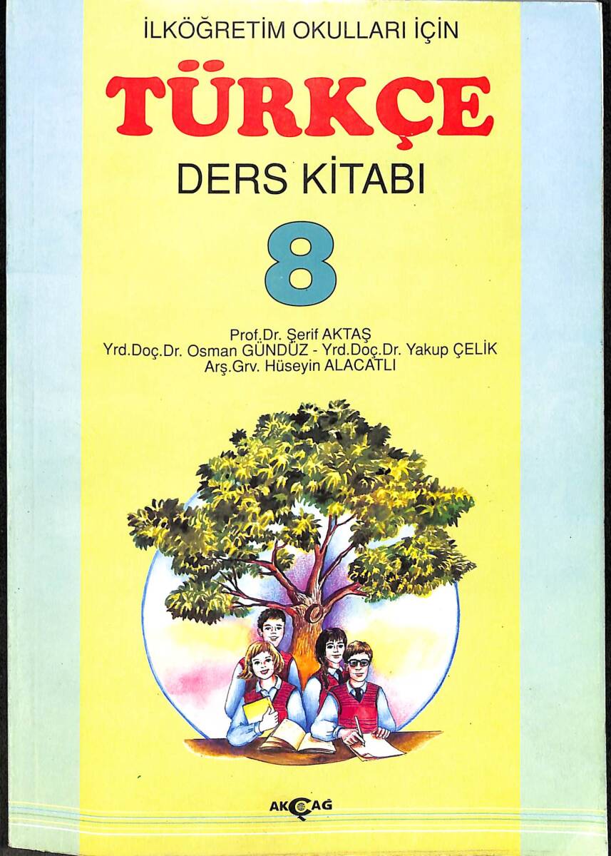 1990's İlköğretim Türkçe 8. Sınıf Ders Kitabı NDR102075 - 1