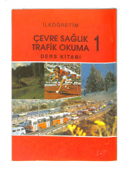 1990's İlkokul 1.Sınıf Çevre-Sağlık-Trafik Okuma Ders Kitabı NDR99827 - 3