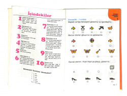 1990's İlkokul 1.Sınıf Ecem Matematik Ders Kitabı NDR99656 - 2