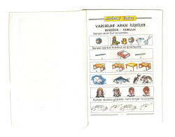 1990's İlkokul 1.Sınıf Matematik Ders Kitabı NDR99650 - 2