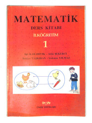 1990's İlkokul 1.Sınıf Matematik Ders Kitabı NDR99830 - 1