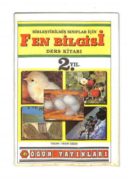 1990's İlkokul 2.Sınıf Fen Bilgisi Ders Kitabı NDR99818 - 4