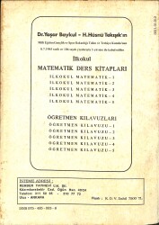 1990's İlkokul 2.Sınıf Matematik Ders Kitabı NDR99932 - 3