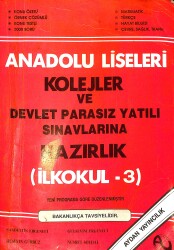 1990's İlkokul 3.Sınıf Anadolu Liselerine Hazırlık NDR99969 - Gökçekoleksiyon