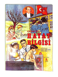 1990's İlkokul 3.Sınıf Güncel Hayat Bilgisi Ders Kitabı NDR99867 - 1