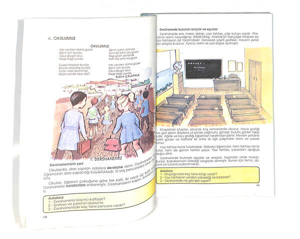 1990's İlkokul 3.Sınıf Güncel Hayat Bilgisi Ders Kitabı NDR99867 - 2